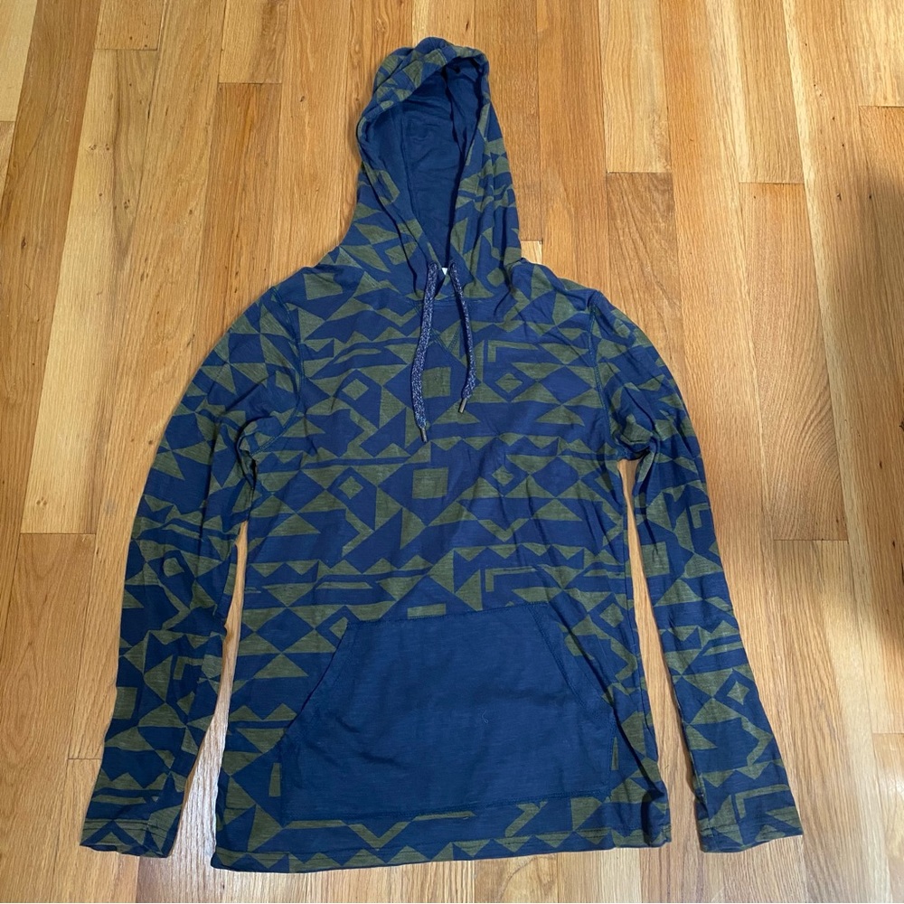 Men’s geometric aztec print hoodie